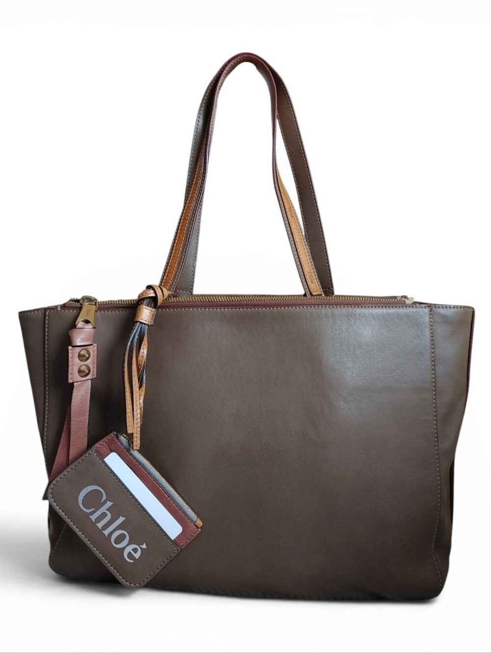 Chloe Sam Leather Tote Shoulder Bag